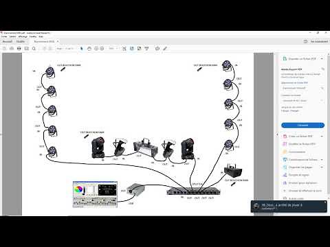 Tuto branchement câbles DMX, splitter, bouchon DMX