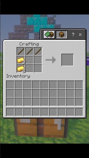 crafting Bell 🔔 in minecraft #sudhirxgaming #minecraft #gaming #shorts