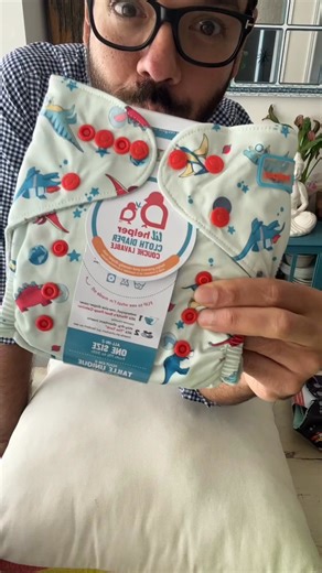 7.8K views · 149 reactions | How to fit an all-in-one one-size reusable cloth diaper on a baby? #clothdiaper #clothdiapering #reusablediapers #sustainableparenting #lilhelper | Lil Helper | Facebook