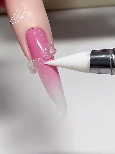 Bow Nail Art Tutorial 🎀✨ | Cute & Feminine Nail Design | Luvher Beauty