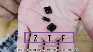 Watch ZTF M3 M4 M5 M6 M8 Metric Grub Set Screws Assortment Kit on Amazon Live