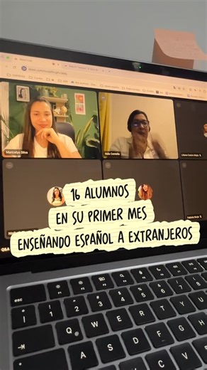 Maricelys Silva on Instagram: "Desde el 28 de diciembre a Aida no le deja de llegar alumnos. Eso es el resultado de crear un perfil profesional y dar clases de español con confianza, si quieres hacerlo también, escribe abajo TUTOR y te envío la info 🔥"