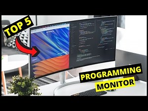 Top 5 Best Programming & Coding Monitor (2024) | Buying Guide & Review