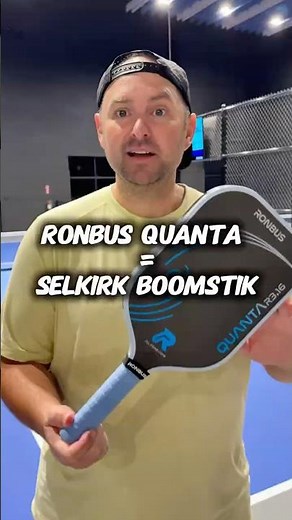 Is the Ronbus Quanta as good as the Selkirk Boomstik? #pickleball