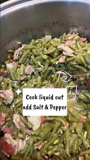 How to Cook Frozen Green Beans with Bacon