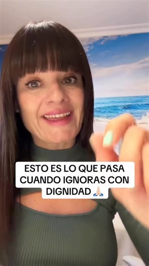 ESTO ES LO QUE PASA CUANDO IGNORAS CON DIGNIDAD 🙏🏻❤️ #amorpropio #mariatorresmoros #dignidad #amor | María Torres Moros