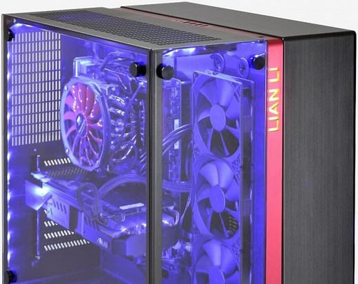 Lian Li's PC-09 is two cases fused together as 'conjoined twins'
