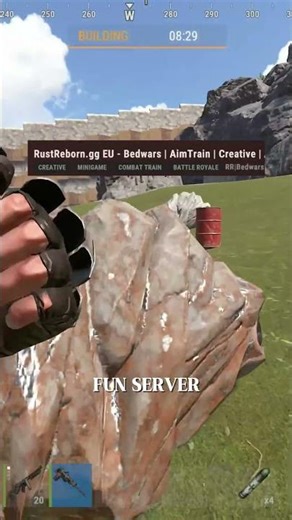 The Best Server in Rust #rust #rustgame #aimtraining