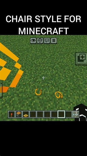 CHAIR STYLE FOR MINECRAFT #minecraft #shorts #gaming #trending @Miner_craft235