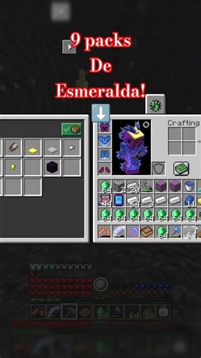 Best way to get emeralds! #minecraft #gaming #rlcraft