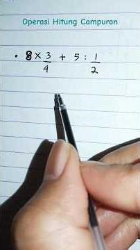 Mixed Arithmetic Operations of Whole Numbers and Fractions