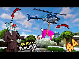 Scary teacher se liya badla | scary teacher part 4 with oggy and jack voice