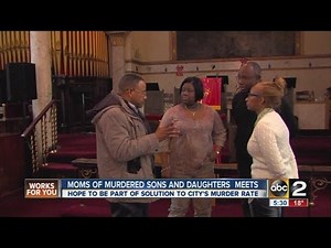 Moms of murdered sons and daughters meets in Baltimore