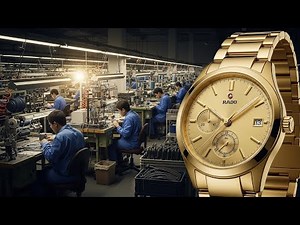 Inside the Rado Factory: From Solid Gold Bar to Luxury Swiss Watch Masterpiece