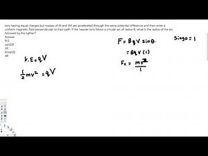 Magnetic Field and Magnetic Forces - Physics - Example 4