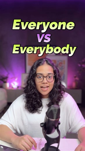 Everyone Vs Everybody – What’s the Difference? English Grammar Made Easy | Learn English with Ananya 👉All Online English Course Details - https://www.letstalk.academy/s/store OR 👉Send 'HI' on WhatsApp no - 919324246223 Most English learners use them interchangeably — and that’s okay! But do you know when one is more natural, formal, or commonly used? In this quick and powerful English grammar lesson, Ananya explains the subtle differences between “everyone” and “everybody,” and helps you sound