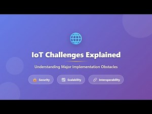 IoT Challenges Explained: Security, Scalability & Interoperability | Internet of Things Tutorial