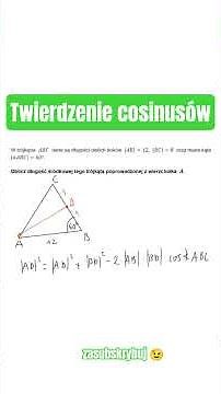 The law of cosines #mathematics #matura #education #science #dc #school #maturammathematics