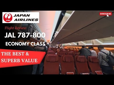 WORLD'S BEST ECONOMY CLASS CONTENDER! JAL 787 Review [4K60]
