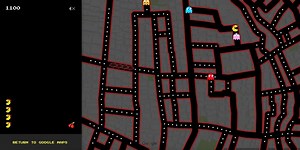 Mừng ngày Cá tháng Tư cùng Pac-Man chơi ngay trên Google Map