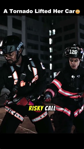 She Couldn’t Run From the Tornado #rescue #911lonestar #help #accident #disaster #tornado #shorts