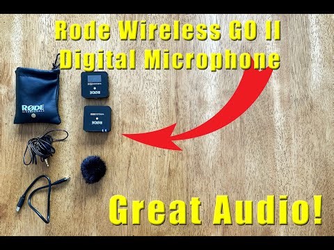 Great Audio! Rode Wireless GO II Digital Microphone