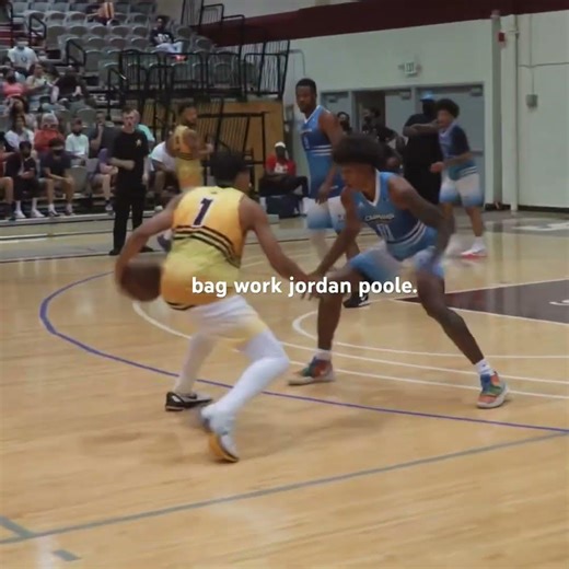 Jordan Poole is TUFF #basketball #nba #bagwork #ballislife #jordanpoole #hoops
