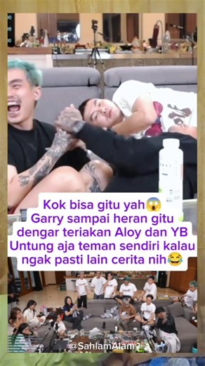 GARRY SAMPAI KAGET DENGAR SUARA ALOY DAN YB #aloy #rezaarap #garry #marapthon