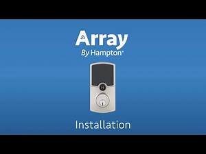 Array By Hampton - Installation Instructions