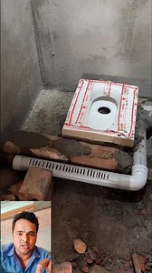 Mistry sahab's craftsmanship, a new way of fitting the bathroom 👷👷