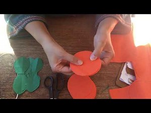 How to make tissue paper flowers for Day of the Dead.
