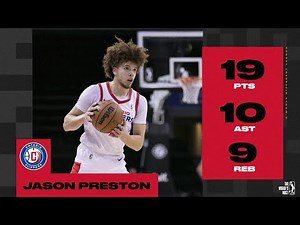 Jason Preston Just Misses First Career Triple-Double