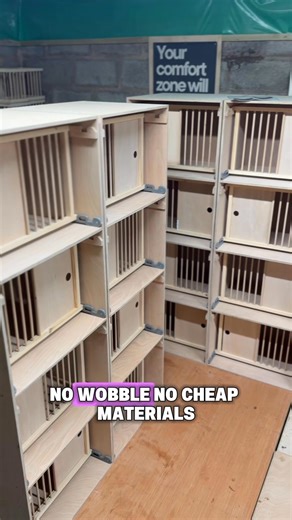 𝐁𝐄𝐒𝐏𝐎𝐊𝐄 𝐍𝐄𝐒𝐓 𝐁𝐎𝐗𝐄𝐒 – 𝐁𝐔𝐈𝐋𝐓 𝐖𝐈𝐓𝐇 𝐏𝐑𝐈𝐃𝐄, 𝐏𝐑𝐄𝐂𝐈𝐒𝐈𝐎𝐍 & 𝐏𝐄𝐑𝐅𝐄𝐂𝐓𝐈𝐎𝐍! Every box we build is handcrafted with a standard of workmanship that speaks for itself. No cheap shortcuts, no flimsy materials — just solid, reliable construction designed to last season after season. We pour genuine passion and skill into every single unit, ensuring strength, durability, and a flawless finish your birds deserve. The featured boxes are bespoke sized frames fitted wit