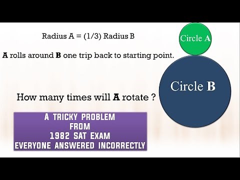 2 Circles Math Problem That Everyone Answered Incorrectly in SAT Exam