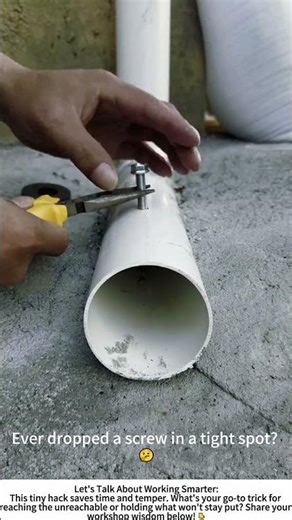 Magnetic Helper: Guiding Screws into Blind Holes 🔩🧲