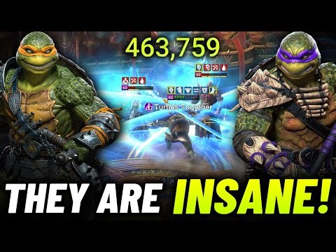 How Strong Are the Teenage Mutant Ninja Turtles in Live Arena? - Raid Shadow Legends