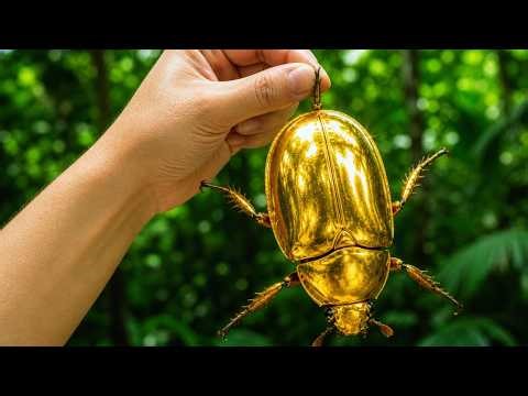 The Most Beautiful Animals That Shine Like Real Gold
