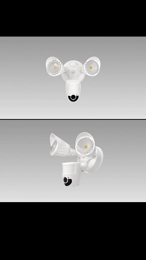 Camera led security light with motion sensor #hlelighting #hleledlighting