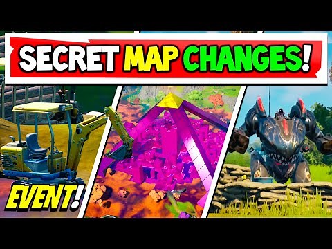 Fortnite Season 8 v18.40 | SECRET MAP CHANGES "Construction Site!" (NEW NARUTO Update)