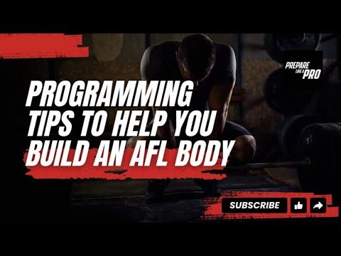 Build an AFL Body This Pre-Season: 2026 Training Tips That Work