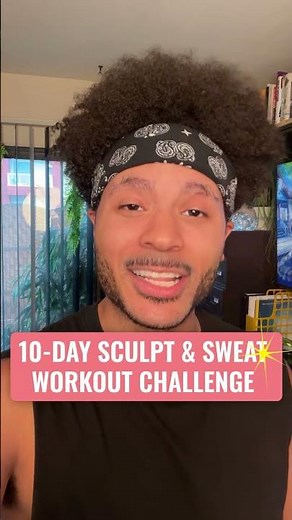 10-Day Sculpt & Sweat Workout Challenge - Day 1 | Full Body Workout | At-Home | No Equipment