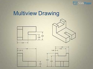 MULTIVIEW DRAWING ( Engineering Drawing )