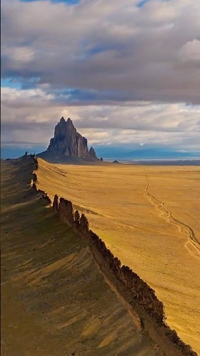 Shiprock Monument 4K | New Mexico’s Ancient Volcanic Giant in Motion