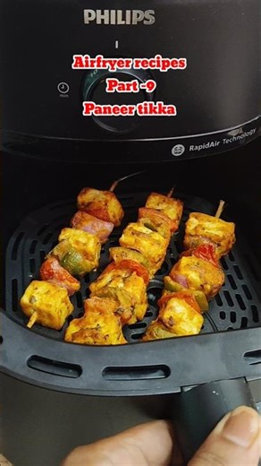 Airfryer recipes #demo #review #paneertikka #airfryerpaneertikka