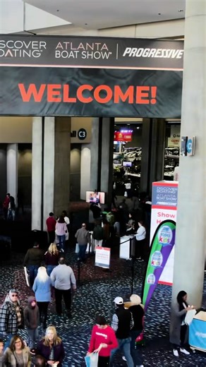 The Discover Boating Atlanta Boat Show is BACK! 🎉 We opened strong with boats, gear, and nonstop action. Don't miss it - the show runs through Sunday! 🚤 Get your tickets here 🎟️ https://bit.ly/4nPy2EU #Boating #BoatShow #AtlantaEvents #DiscoverBoating | Discover Boating