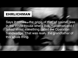 Nixon Ehrlichman Haldeman Talk John Mitchell's Watergate Involvement April 14 1973