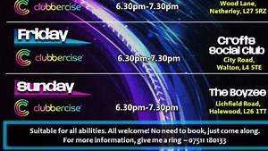 Clubbercise Liverpool with Jo on Reels