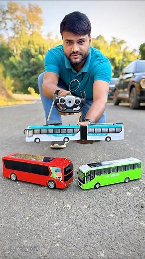 Rechargeable Long Rc Luxury Buses Unboxing For City Tour