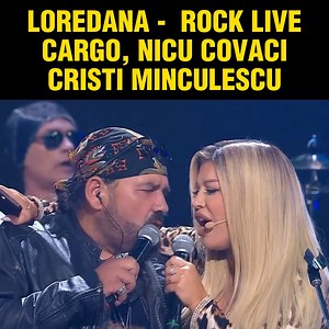 Loredana rock live alături de Cargo, Nicu Covaci, Cristi Minculescu | Loredana Groza