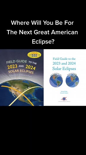 The Field Guide of the 2023 and 2024 Solar Eclipses is your essential guide to these coming North American eclipses. The Field Guide includes everything you need to know about these the annular solar eclipse of October 14, 2023 and the total solar eclipse of April 8, 2024. It will be useful both for planning your eclipse trip and also as a road companion on eclipse day.#totaleclipse #solareclipse #sciencetok #astronomytok #keeplookingup #spacetok #AerieREAL #SmoothLikeNitroPepsi